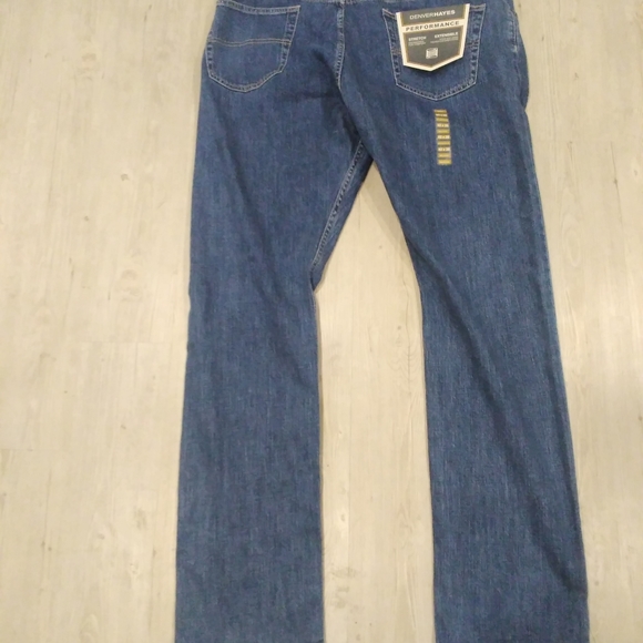 Denver Hayes Relaxed Fit Performance Jeans 42X38 bleu NWT - Picture 5 of 8
